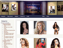 Tablet Screenshot of lvmodels.biz